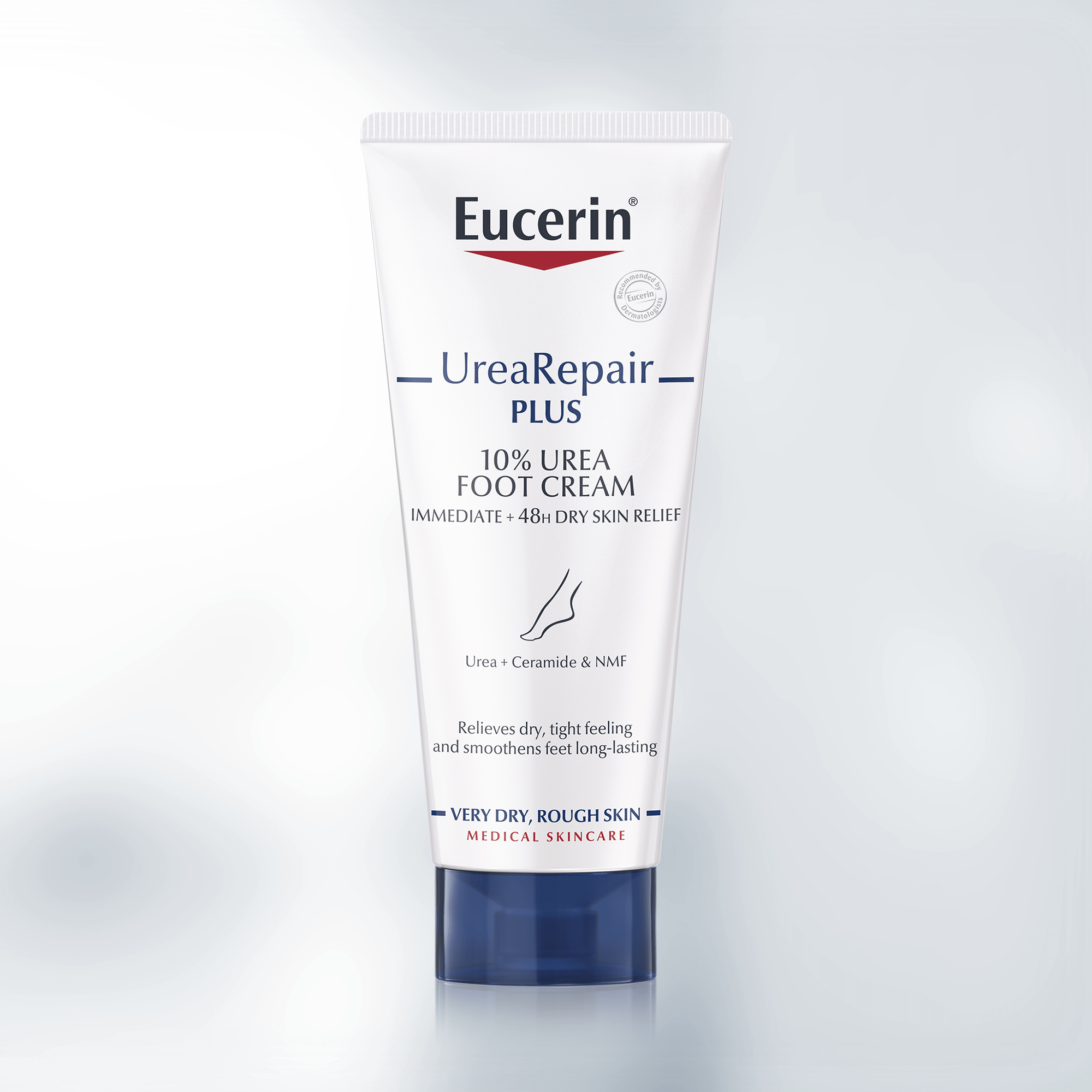 Foot Cream With Urea UreaRepair PLUS 10% Urea Foot Cream | for very dry, rough feet | Eucerin